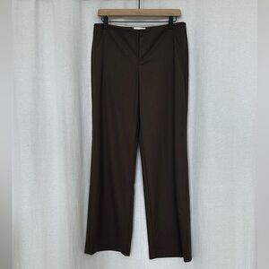 Reformation Dark Brown Dress Pants
